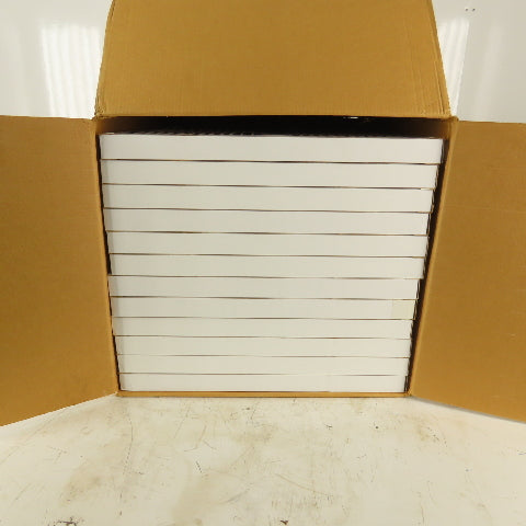 Air Handler 6B920 Pleated Air Filter,25x25x2 MERV 8 Lot of 12
