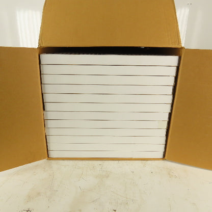 Air Handler 6B920 Pleated Air Filter,25x25x2 MERV 8 Lot of 12