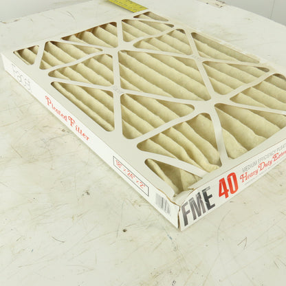Facet FME 40 Pleated Air Filter 18x24x2 Heavy Duty Extended Life Lot of 12