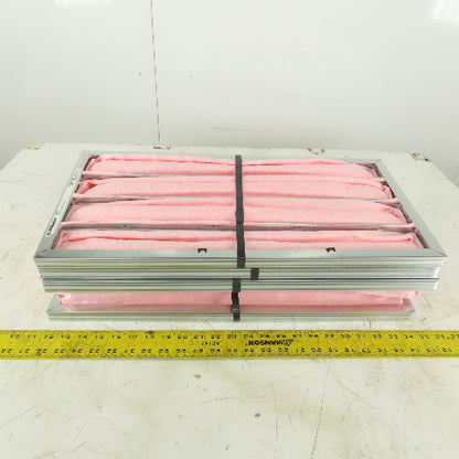 Air Handler 2JVC9 12x24x22 Bag Filter 80-85% 4P SYN Lot of 4
