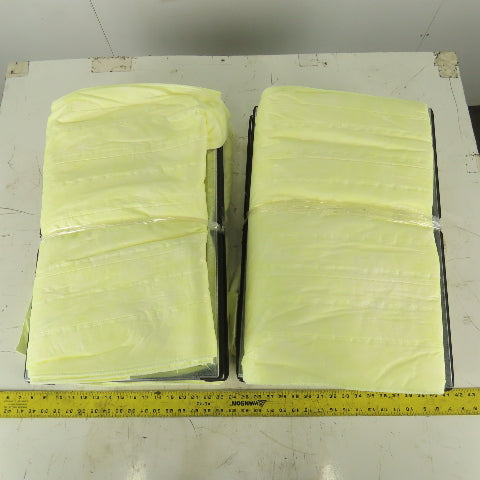 Air Handler PAP8-695SCUST 16x24x22 Bag Filter 90-95% Yellow Synthetic 6P Lot of 4