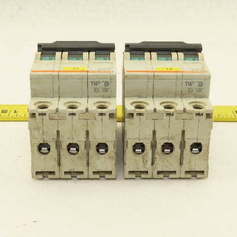 Merlin Gerin 24542 Multi 9 3 Pole D25A 25A Circuit Breaker 300V Max Lot Of 2