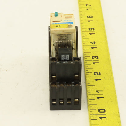 Telemecanique RXM4GB2BD 24VDC Cube Relay W/ Socket Lot Of 3