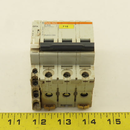 Merlin Gerin 24536 Multi 9 3 Pole D6A 6A Circuit Breaker