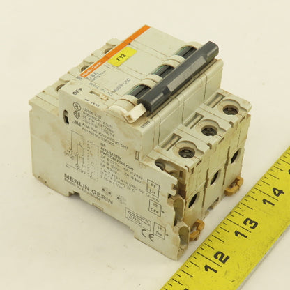 Merlin Gerin 24536 Multi 9 3 Pole D6A 6A Circuit Breaker
