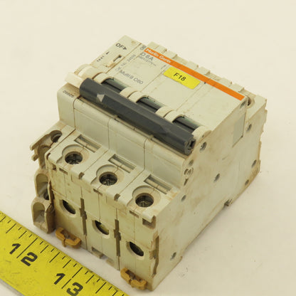 Merlin Gerin 24536 Multi 9 3 Pole D6A 6A Circuit Breaker