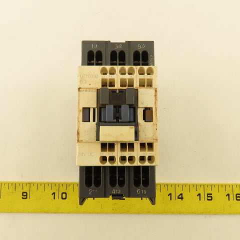 Telemecanique LC1D093 Contactor Relay 600V 3Ph 7.5Hp 24VDC Coil