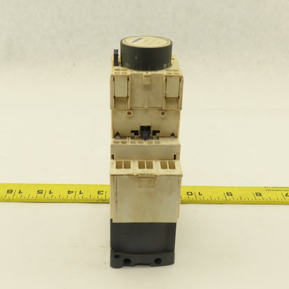 Telemecanique CAD323 600V 10A Contactor Relay W/ 0.1-3s Timer