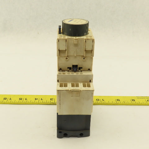 Telemecanique CAD323 600V 10A Contactor Relay W/ 0.1-3s Timer