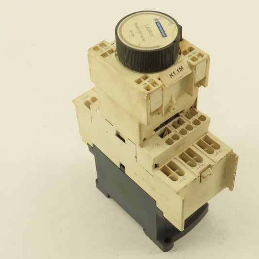 Telemecanique CAD323 600V 10A Contactor Relay W/ 0.1-3s Timer