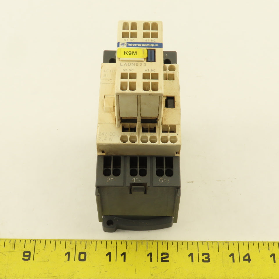 Telemecanique LC1D093 600V 3Ph 7.5Hp Contactor Relay 24V Coil