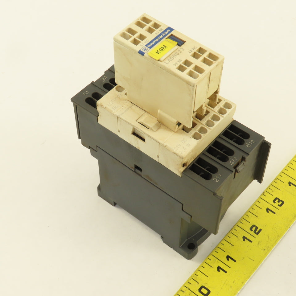Telemecanique LC1D093 600V 3Ph 7.5Hp Contactor Relay 24V Coil