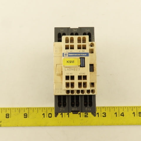 Telemecanique LC1D093 600V 3Ph 7.5Hp Contactor Relay 24V Coil