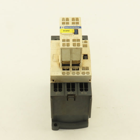 Telemecanique LC1D093 600V 3Ph 7.5Hp Contactor Relay 24V Coil