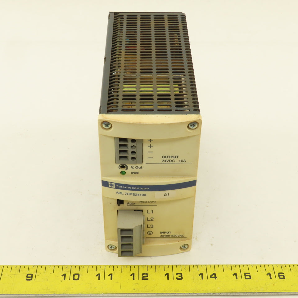 Telemecanique ABL 7UPS24100 400-520V Input 24VDC Output Power Supply