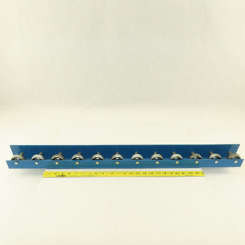Skate Wheel Conveyor Adjustable width 35-1/2" Long
