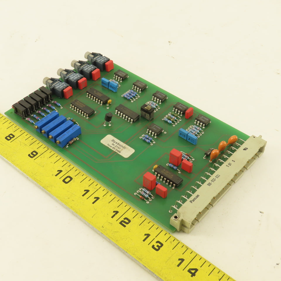 Bystronic E 0801-5-C HV Control Circuit Board Card PCB