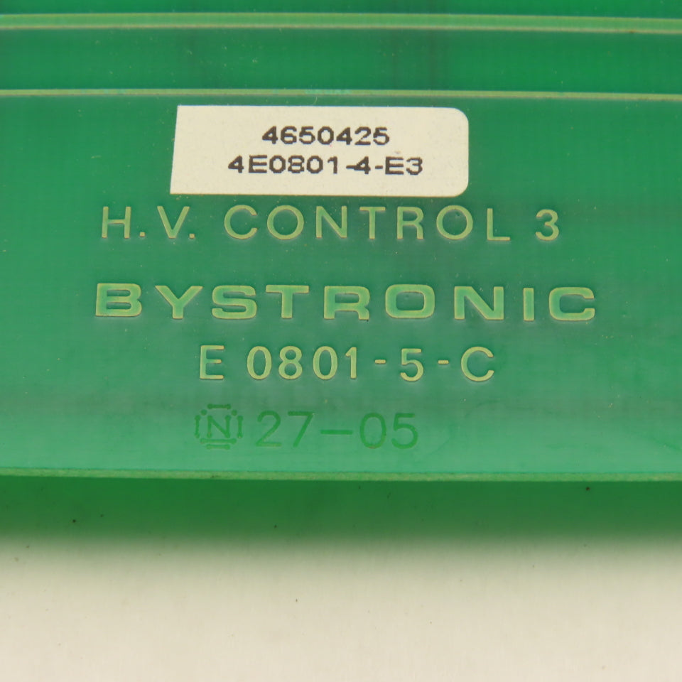 Bystronic E 0801-5-C HV Control Circuit Board Card PCB