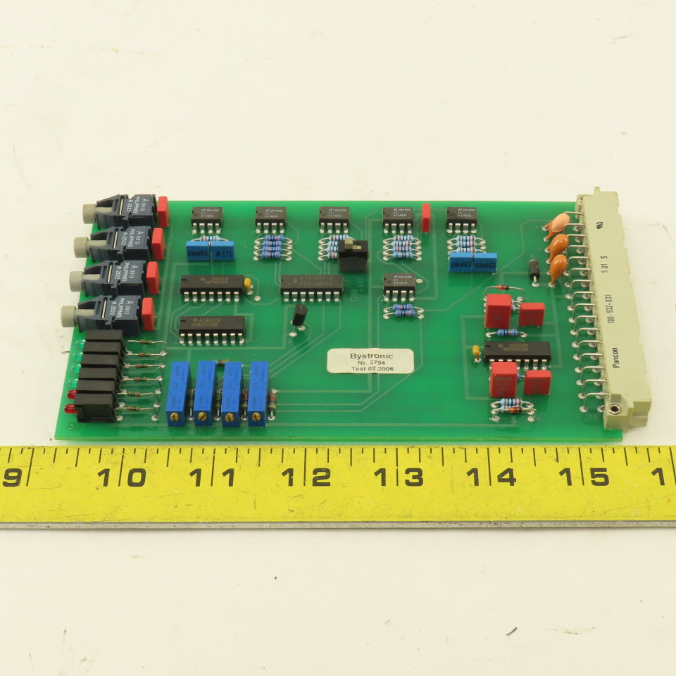 Bystronic E 0801-5-C HV Control Circuit Board Card PCB
