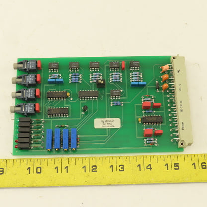 Bystronic E 0801-5-C HV Control Circuit Board Card PCB