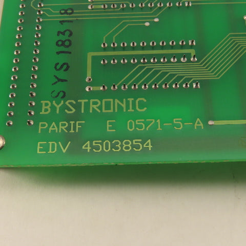 Bystronic PARIF E 0571-5-A Circuit Board
