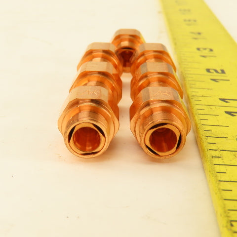 NK1215 3-15059-3 1.2mm Ø High Pressure Double Nozzle Lot Of 7 New
