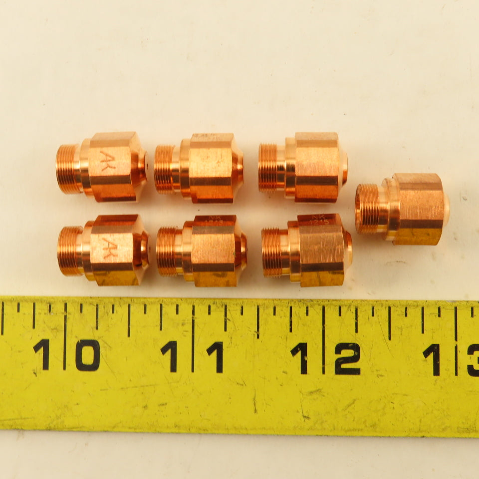 NK1215 3-15059-3 1.2mm Ø High Pressure Double Nozzle Lot Of 7 New