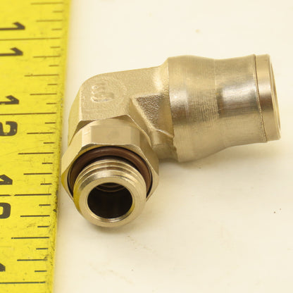 Legris G1/4 Male O-Ring x 12mm Push To Connect Stainless Steel Elbow
