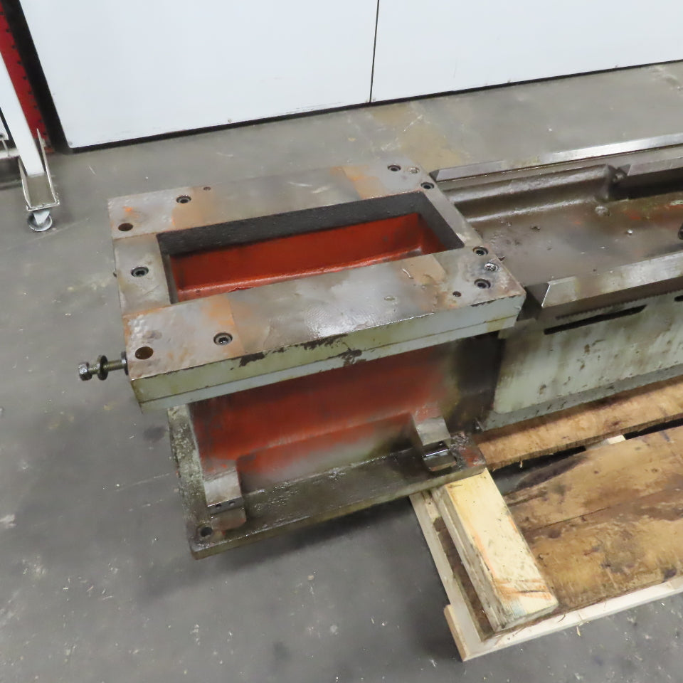 South Bend Lathe Bed 104-5/16" From a TURN-NADO EVS Lathe 124-5/16 OAL
