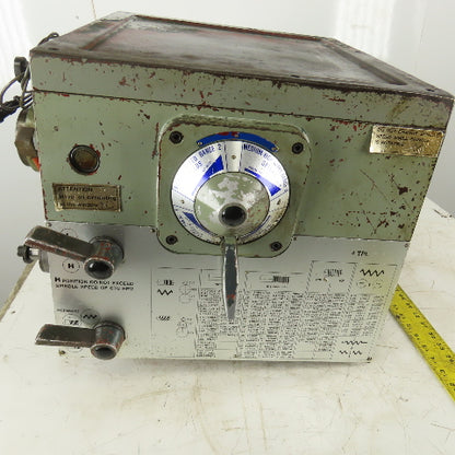 South Bend Spindle & Gear Box Assembly From a TURN-NADO EVS Lathe
