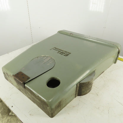 South Bend Fiberglas End Gear Cover Guard  From a 22" TURN-NADO EVS Lathe