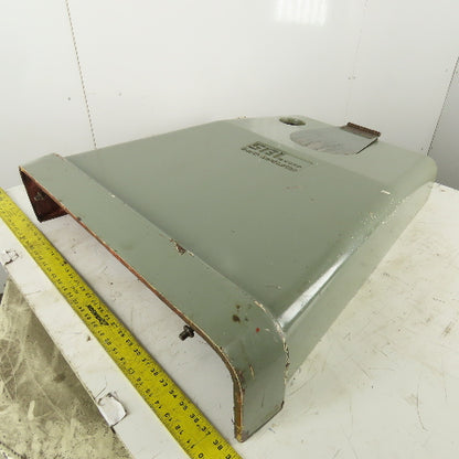 South Bend Fiberglas End Gear Cover Guard  From a 22" TURN-NADO EVS Lathe