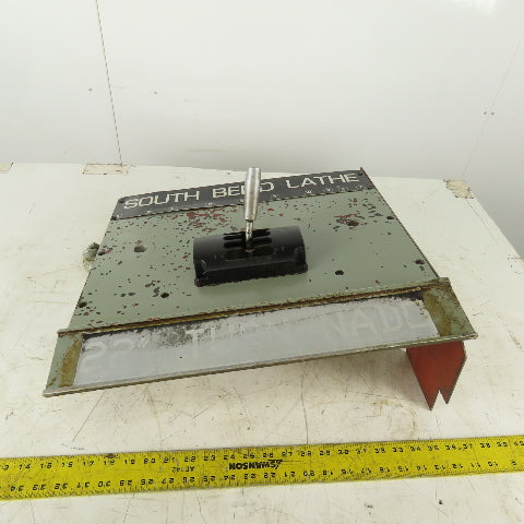 South Bend Thread Cutting Gearbox Cover From a 22" TURN-NADO EVS Lathe