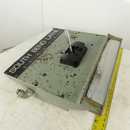 South Bend Thread Cutting Gearbox Cover From a 22" TURN-NADO EVS Lathe