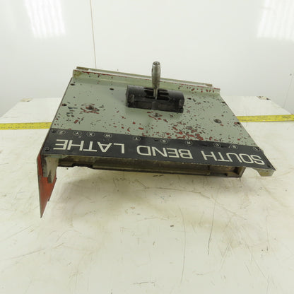 South Bend Thread Cutting Gearbox Cover From a 22" TURN-NADO EVS Lathe
