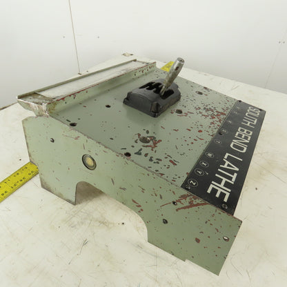 South Bend Thread Cutting Gearbox Cover From a 22" TURN-NADO EVS Lathe
