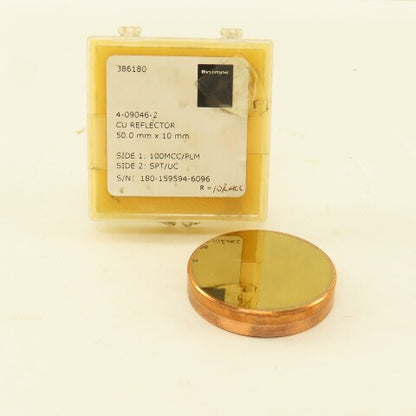 Bystronic 4-09046-2 50mm x 10mm CU Reflector 100MCC/PLM SPT/UC R=102mcc