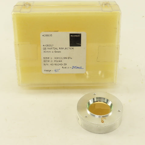 Bystronic 4-08317 30mm x 6mm GE Partial Reflector 30MCC/99.6% PO/AR