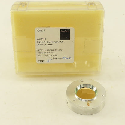 Bystronic 4-08317 30mm x 6mm GE Partial Reflector 30MCC/99.6% PO/AR
