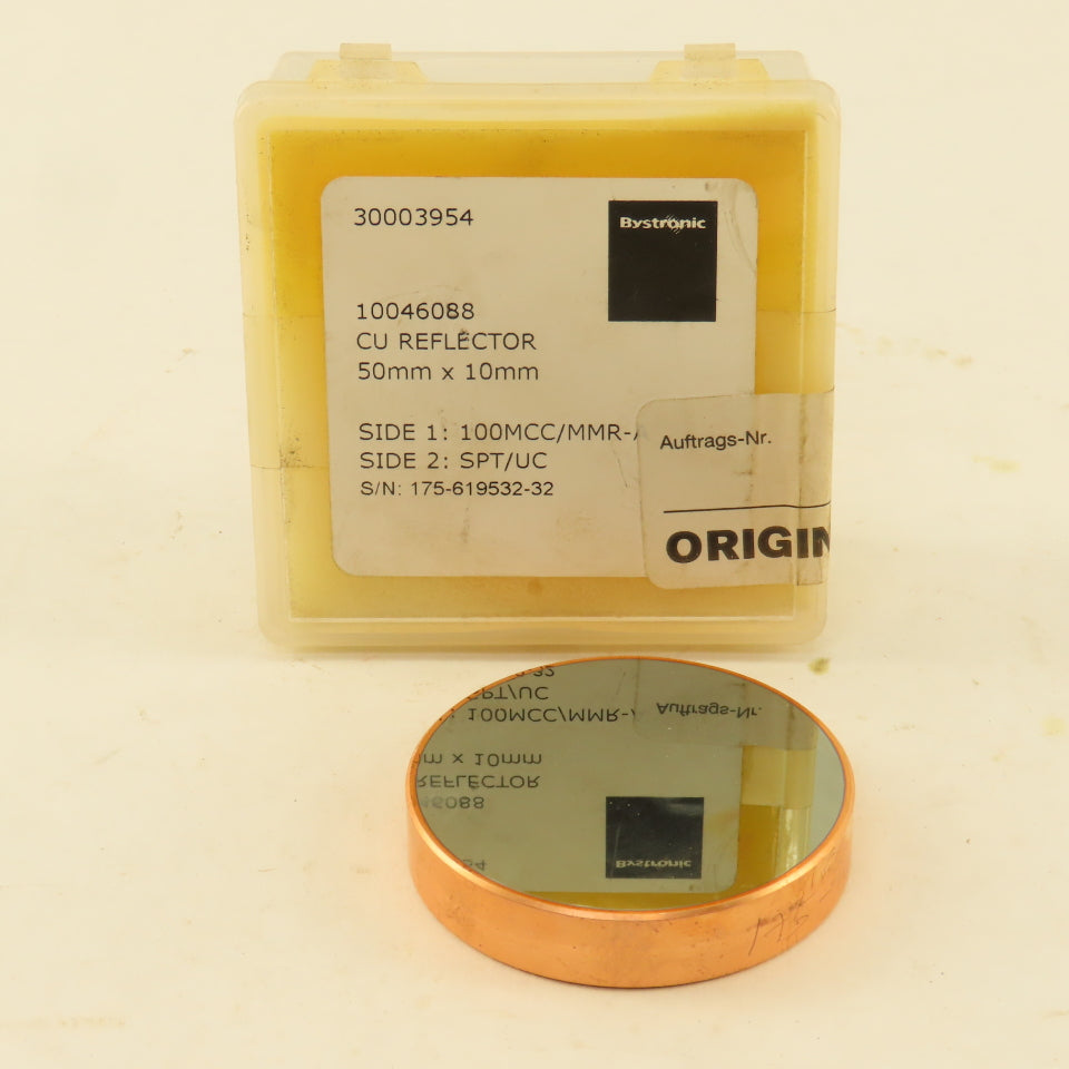 Bystronic 10046088 50mm x 10mm CU Reflector 100MCC/MMR-A SPT/US