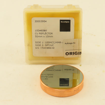 Bystronic 10046088 50mm x 10mm CU Reflector 100MCC/MMR-A SPT/US
