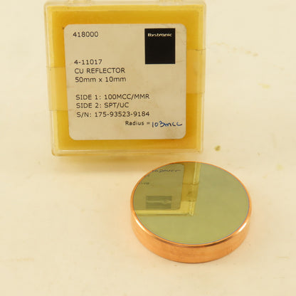 Bystronic 4-11017 50mm x 10mm CU Reflector 100MCC/MMR SPT/UC