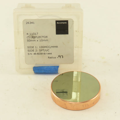 Bystronic 4-11017 50mm x 10mm CU Reflector 100MCC/MMR SPT/UC