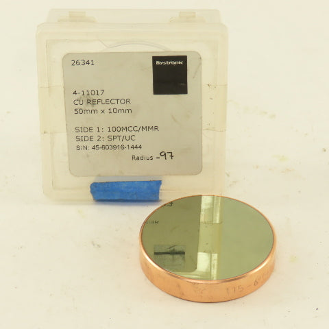 Bystronic 4-11017 50mm x 10mm CU Reflector 100MCC/MMR SPT/UC