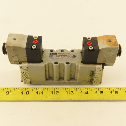 Parker H15VXBH023C 5/3 Position Closed Center Double Solenoid Pneumatic Valve