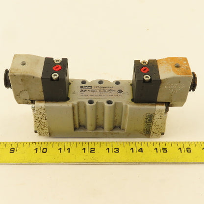 Parker H15VXBH023C 5/3 Position Closed Center Double Solenoid Pneumatic Valve