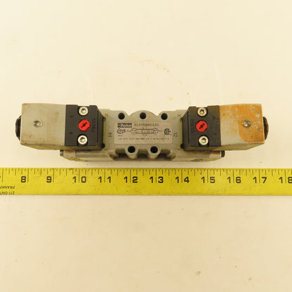 Parker H15VXBH023C 5/3 Position Closed Center Double Solenoid Pneumatic Valve