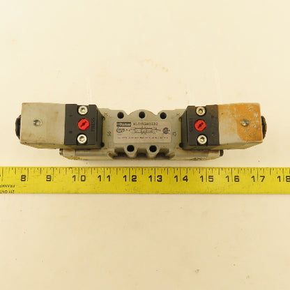 Parker H15VXBH023C 5/3 Position Closed Center Double Solenoid Pneumatic Valve