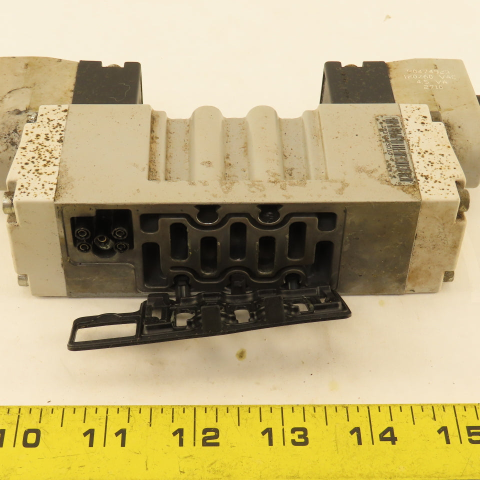 Parker H15VXBH023C 5/3 Position Closed Center Double Solenoid Pneumatic Valve