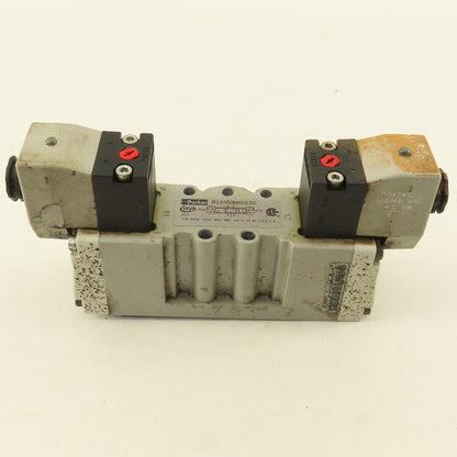 Parker H15VXBH023C 5/3 Position Closed Center Double Solenoid Pneumatic Valve
